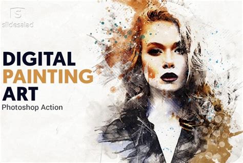 Digital Painting Photoshop Actions ( 15+ FREE Download )