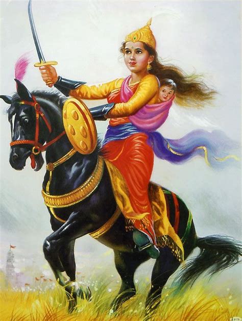 Rani Lakshmibai - The Fiery Queen of Jhansi from 1854-1858 | Indian ...