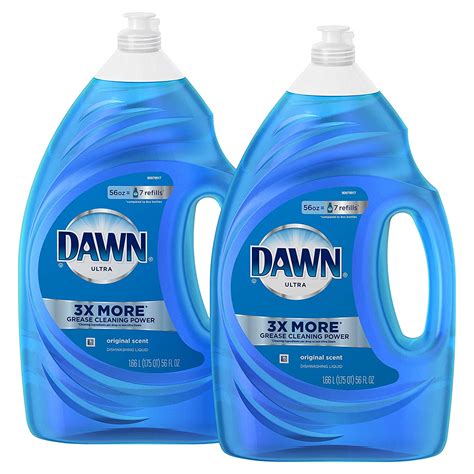 (Pack of 2) Dawn Ultra Dishwashing Liquid Dish Soap, Original Scent, 56 oz - Walmart.com ...