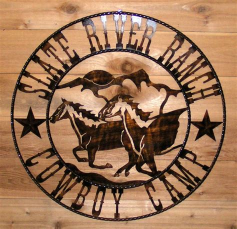 Cowboy camp | Custom metal art, Custom metal, Metal art