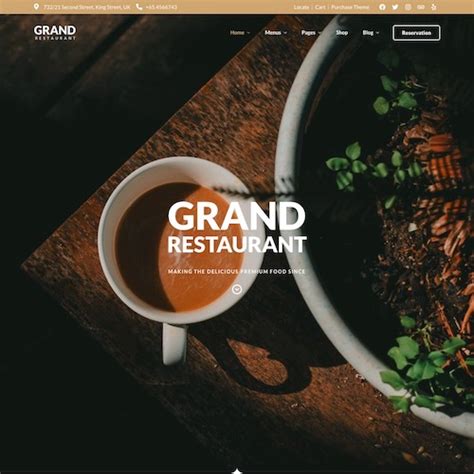 Grand Restaurant WordPress Theme | Demo 8 – Just another Grand Restaurant WordPress Theme Sites site