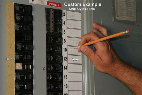 Custom Safety Label Circuit Breaker Label (LCB555)