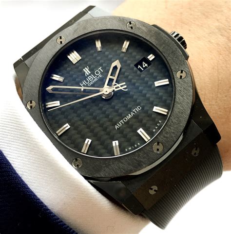 Hublot Classic Fusion Ceramic Black 45mm Full Set | Vintage Portfolio