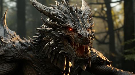 Premium AI Image | drogon HD 8K wallpaper Stock Photographic