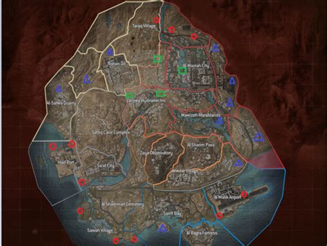 Every spawn location in DMZ (updated map) - Dot Esports