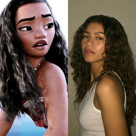 Zendaya as Moana