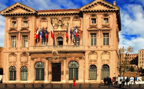 FRANCE, MARSEILLE -October 19, 2015: the City Hall in Marseille ...