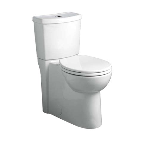 American Standard Studio Dual 2-piece 1.6 GPF Dual Flush Round Toilet in White-2795204.020 - The ...