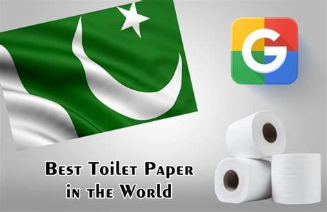 Best Toilet Paper in the World सर्च करने पर पाकिस्तान का झंडा