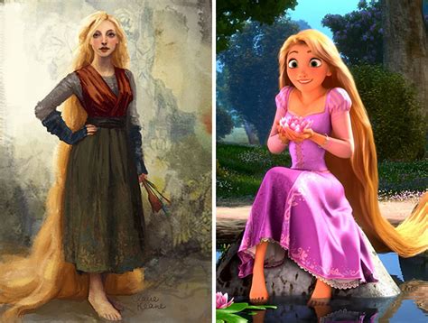 Here’s How 25 Disney Characters Looked In Their Original Concept Art | Bored Panda