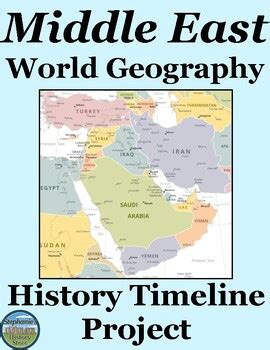 Middle East History Timeline Project by Stephanie's History Store