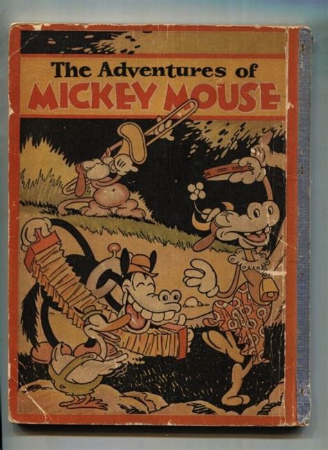 Adventures of Mickey Mouse #19-1931-1st Walt Disney book-Platinum age ...