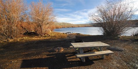 Fish Lake Recreation Site Campground - Steens Mountain Wilderness - camping in Oregon