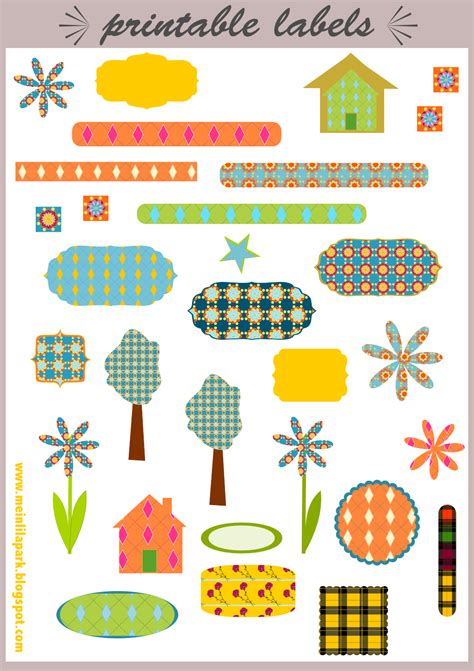 6 Best Images of Free Printable Scrapbook Stickers - Free Printable Scrapbooking Embellishments ...