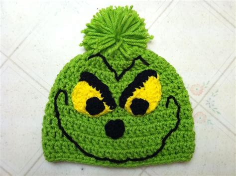 Christmas Grinch Hat | Cuadrados de abuelita, Cuadrados y Cosas lindas