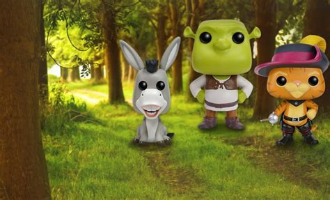 Once Upon Another Time, There Were Shrek Pop! Vinyl Figures