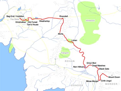 Frodo Path Map