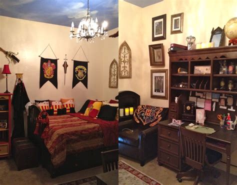 Harry Potter Bedroom | Harry potter bedroom, Harry potter bedroom decor, Harry potter room decor