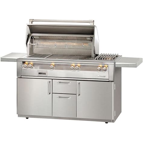 Alfresco 56in Deluxe Grill-Sear Zone&Side Burner - Original Grills Outdoor Kitchen & Grill Store