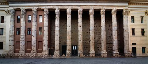 Temple of Hadrian, Rome, Italy. : r/ancientrome