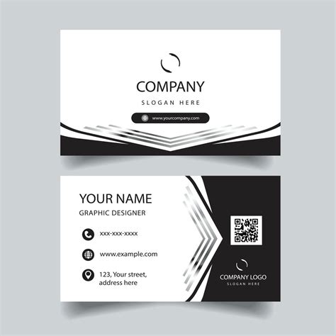 Modern Business Card Template 23780428 Vector Art at Vecteezy