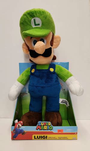 Super Mario Bros- Luigi 19.5" Plush | Hellolims