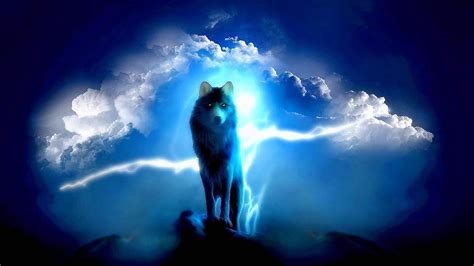 Lightning Wolf Wallpapers - www.Wolf-Wallpapers.pro