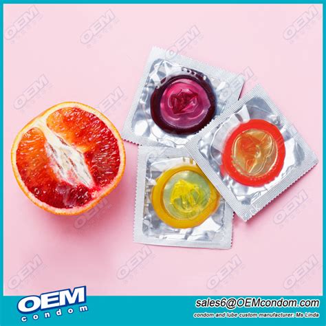 Flavored condoms with textured surface offer you excitement