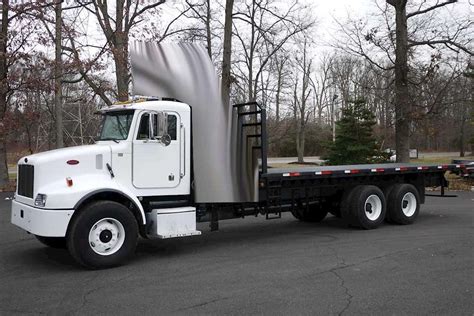 2003 Peterbilt 335 Flatbed Truck For Sale, 136,898 Miles | Hatfield, PA ...