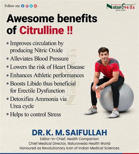 Awesome benefits of Citrulline!! in 2022 | Health world, Improve circulation, Therapeutic yoga