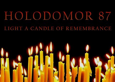 Holodomor Remembrance Day