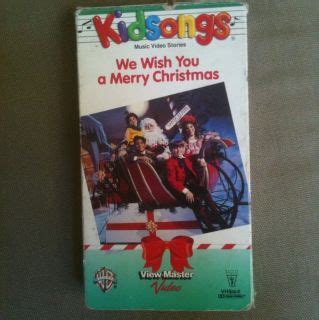 Kidsongs Viewmaster VHS We Wish You A Merry Christmas