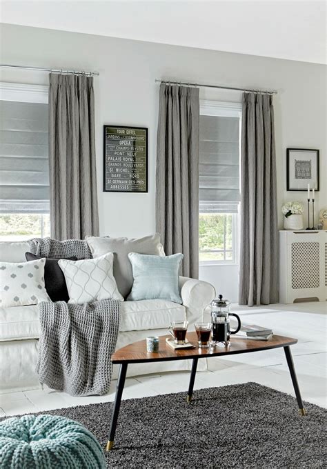 Unique 60 of Curtains With Matching Roman Blinds | bae-xkcq8