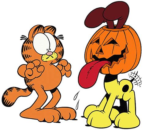 Garfield - Halloween | Garfield halloween, Halloween clips, Garfield and odie