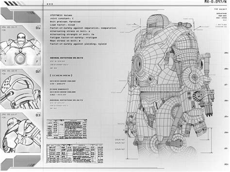 ironmanactionfigure: Iron man Suit Blueprints