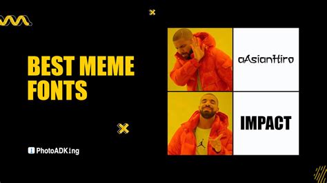 Best Meme Fonts - Top 25 Fonts for Your Memes