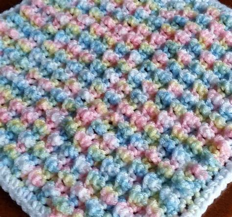 Crochet Puff Stitch Blanket | igreatmall | Bubble crochet stitch ...