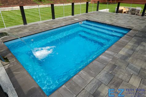 A Fiberglass Plunge Pool for All Occasions - E-Z Test Pool Supplies