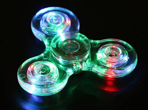 Fidget spinner LED brillante. ¡Envío GRATIS! | Remesador.es