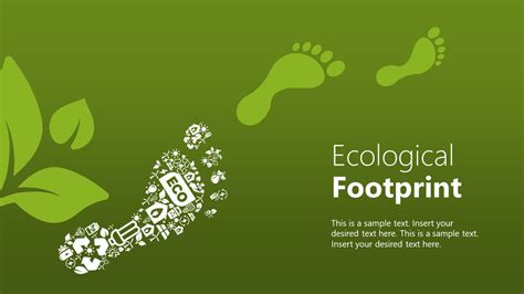 Ecological Footprint PowerPoint Template | ubicaciondepersonas.cdmx.gob.mx