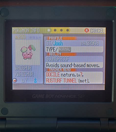 [3] Shiny whismur after 5216 REs. : r/ShinyPokemon