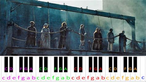 Hoist the Colours (Pirates of the Caribbean) | Piano Letter Notes