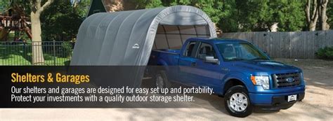 Shelterlogic Shed in a Box 10x10x8: Portable Carport and Garage Buying Guide 2016 | Carport kits ...