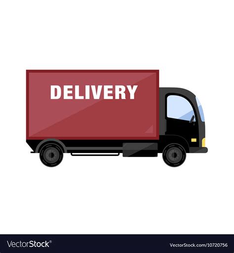 Delivery van icon Royalty Free Vector Image - VectorStock