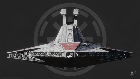 Venator-class Star Destroyer free 3D model rigged | CGTrader