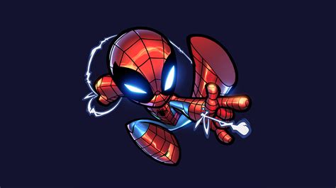 Chibi Spiderman Artwork, HD Superheroes, 4k Wallpapers, Images, Backgrounds, Photos and Pictures