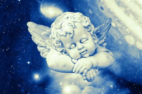 Sleeping Cherub, Guardian, Space, Nebula, Cherub, Angel, Peaceful, HD ...