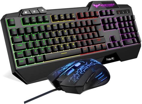 Havit Gaming Keyboard & Mouse Combi With Rainbow Backlight