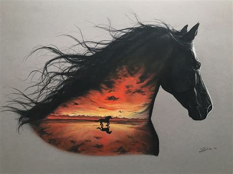 Cute Horse Drawings Wallpapers - Wallpaper Cave