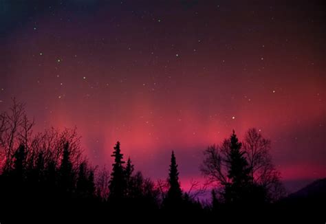 Red Aurora Borealis | Alaska Photos, Alaska Photo, Aurora Borealis Pictures